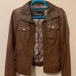 Guess leather jacket